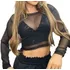 Cropped Zebra  Tule Tendência Tigresa Moda Animal Print Ct1