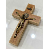 Crucifixo Cruz De Madeira