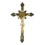Crucifixo De Parede Realista