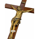 Crucifixo Marmore Com Madeira