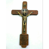 Crucifixo Medalha Sao Bento