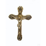 Crucifixo Parede Bronze Decoracao