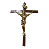 Crucifixo Parede Em Bronze