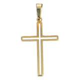 Crucifixo Vazado Ouro 18k