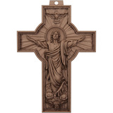 Cruz Crucifixo De Parede Jesus Cristo - Imagem Estátua