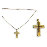 Cruz Sofisticada 18k