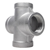 Cruzeta Femea Inox 316 Npt 3 4