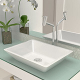 Cuba Beltempo Bt 3080 Pia Apoio Branca Para Banheiro Ou Lavabo 44x35 Acabamento Brilhante