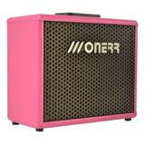 Cubo Amplif Bateria Eletrônica Cajon Onerr Bruck30 Drum Pink