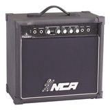 Cubo Amplificador De Guitarra Nca Thunder Plus 30w Rms Cor Preto 110v/220v