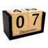 Cubo Calendario Hd38