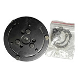 Cubo Embreagem Compressor Sanden 7h15 Eixo Chaveta Scania