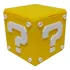 Cubo Interrogação Porta Objetos C/ Tampa 5 Cm 3d Mario Gamer
