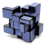 Cubo Mágico Pro Blocks Profissional 3x3x3 Verde Cuber Cor Da Estrutura Azul