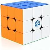 Cubo Mágico Profissional Gan 356 Rs Stickerless 3x3x3