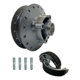 Cubo Traseiro Honda Cg 125 Fan 2009 A 2015 Com Lona De Freio