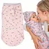 Cueiro Swaddleme Charutinho Com Velcro 100  Algodão