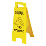 Cuidado Piso Molhado Placa