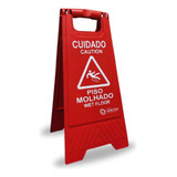 Cuidado Piso Molhado Placa