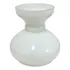 Cúpula De Vidro Leitoso Luminária Abajur Branco Classica
