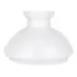 Cúpula Para Lustre/abajur Antigo 23,5cm Branca Leitosa