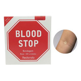 Curativo Pós Coleta Bandagem Bege Blood Stop Sangue C/500