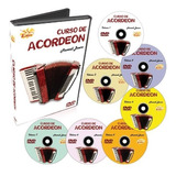 Curso Acordeon Sanfona Iniciante Em Dvd - 7 Dvds Edon