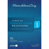 Curso De Direito Civil Brasileiro - Vol.1 - 39ª Edição 2022, De Diniz, Maria Helena. Editora Saraiva Educação S. A., Capa Mole Em Português, 2022