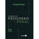 Curso De Processo Penal - 30ª Edição 2023 Saraiva