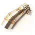 Curva Link Pipe Intermediario Kawasaki Ninja 250 Z300 Oferta
