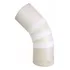 Curva Longa 45  Pvc Para Esgoto 250mm 10 Polegadas