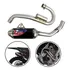 Curva   Ponteira Foco Racing Crf 250f Pulse Escape Completo