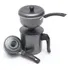 Cuscuzeiro Individual 2 Concha Prático Porção Única 1 2l Cor Preto