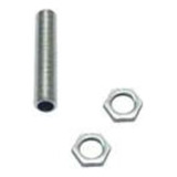 Cx 15 Unidades Niples 2 5cm M10   30 Porcas M10