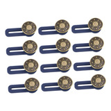 D Expansor De Cintura Para Calças  Extensor Prateado