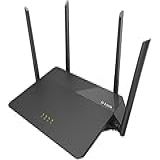 D-link Wifi Smart Router Ac1900 Wireless Dual Band Mu-mimo Processador Dual Core Potente Jogos Rápido E Streaming 4k Cobertura Confiável (dir-878), Preto