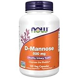 D Mannose (d-mannose) 500mg (120 Vcaps) Now Foods