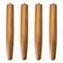 D'rossi Kit 4 Pé Palito 35cm Para Sofá Puff Poltrona Castanho