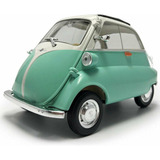 D Welly Racing Car 1:18 Bmw Isetta Diecast Modelo Verde