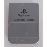 D5022   Playstation Memory Card Scph 1020 1 Mb Com Case Em P