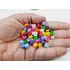 Dado Com Strass Entremeio Infantil Colorido Com 100 Unidades