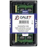 Dale7, Memória Dale7 Ddr2 1gb 667 Mhz Notebook 1.8v