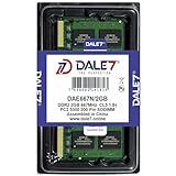 Dale7, Memória Dale7 Ddr2 2gb 667 Mhz Notebook 1.8v