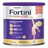 Danone Nutricia Fortini Complete   Suplemento Infantil  Baunilha  800g