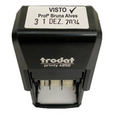 Datador Personalizado Professora Automático Trodat 4850