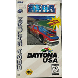 Daytona Usa - The Arcade Smash Hits - Saturn - Encarte F E T