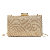 Dazzy Bolsa Clutch Strass