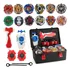 De Kit 12 Arena Beyblade Metal Arena Toy + Launcher Com