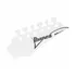 Decal Adesivo Ibanez + Rg Series P/ Headstock Guitarra