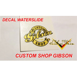 Decal Gibson Custom Shop